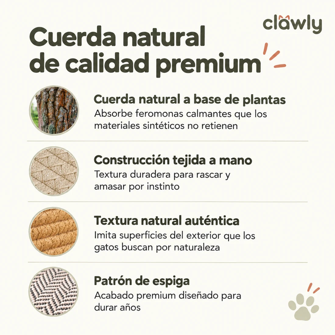 Nido Clawly™ El territorio natural que el instinto de tu gato reconoce