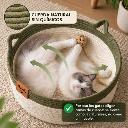 Nido Clawly™ El territorio natural que el instinto de tu gato reconoce